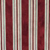 Kira Fabric Velvet Fabric - Striped Multi-Colored, 57" Width (1 Yard)