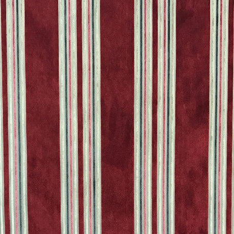 Kira Fabric Velvet Fabric - Striped Multi-Colored, 57" Width (1 Yard)