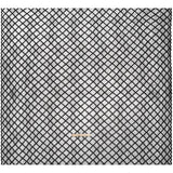 Corded Lace with Little Scalloped Finished Edges - Black Diamond Lattice