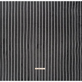 Corded Lace - Black Squares and Stripes