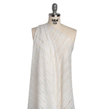 Corded Lace - Ivory Squares and Stripes