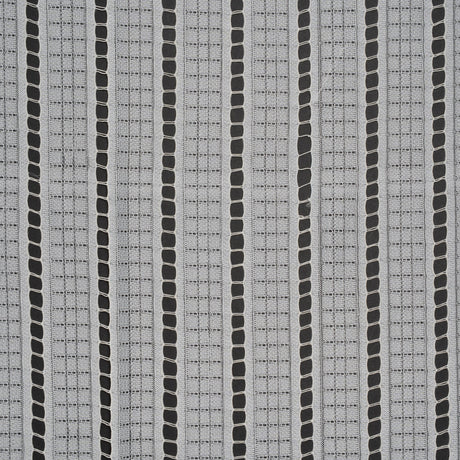 Corded Lace - Ivory Squares and Stripes