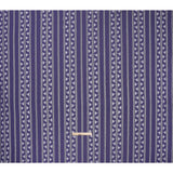 Corded Lace - Violet and Black Geometric Stripes