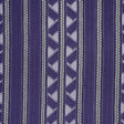 Corded Lace - Violet and Black Geometric Stripes