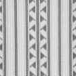 Corded Lace - Ivory Geometric Stripes