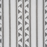 Corded Lace - Ivory Geometric Stripes