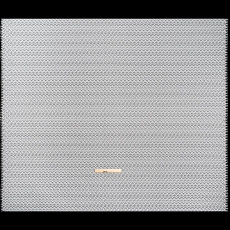 Corded Lace with Finished Eyelash Edges - Ivory Diamond Lattice