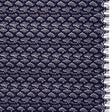 Corded Lace with Finished Eyelash Edges - Navy and Purple Diamond Lattice