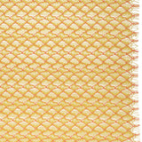 Corded Lace with Finished Eyelash Edges - Chartreuse and Confetti Pink Diamond Lattice