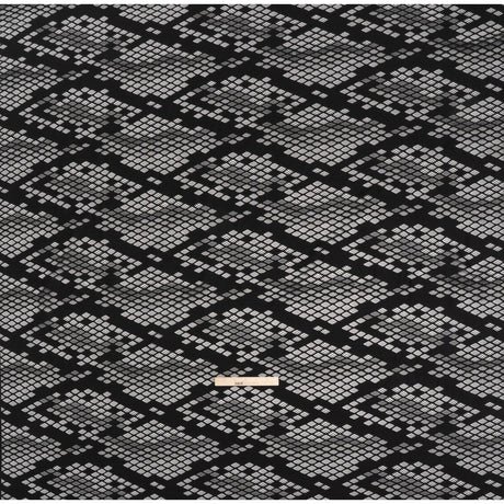 Raschel Lace with Eyelash Fringe Edges - Black Diamond Argyle