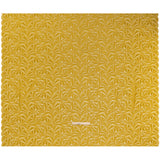 Stretch Raschel Lace with Finished Edges - Rich Gold Flying Fans