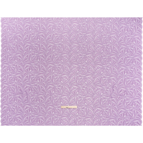 Stretch Raschel Lace with Finished Edges - Lavender Frost Flying Fans