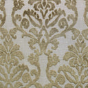 Klume Damask Chenille Fabric - Linen Look Base, 56" Width (1 Yard)