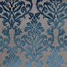 Klume Damask Chenille Fabric - Linen Look Base, 56" Width (1 Yard)