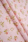 DTY Knit Jacquard Eyelet Ditsy Print Fabric 58/60" Wide Soft Polyester Spandex