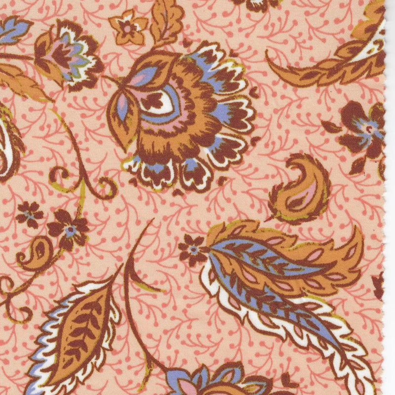 Boho Paisley Print Stretch Fabric 58/60" Wide
