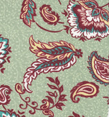 Boho Paisley Print Stretch Fabric 58/60" Wide