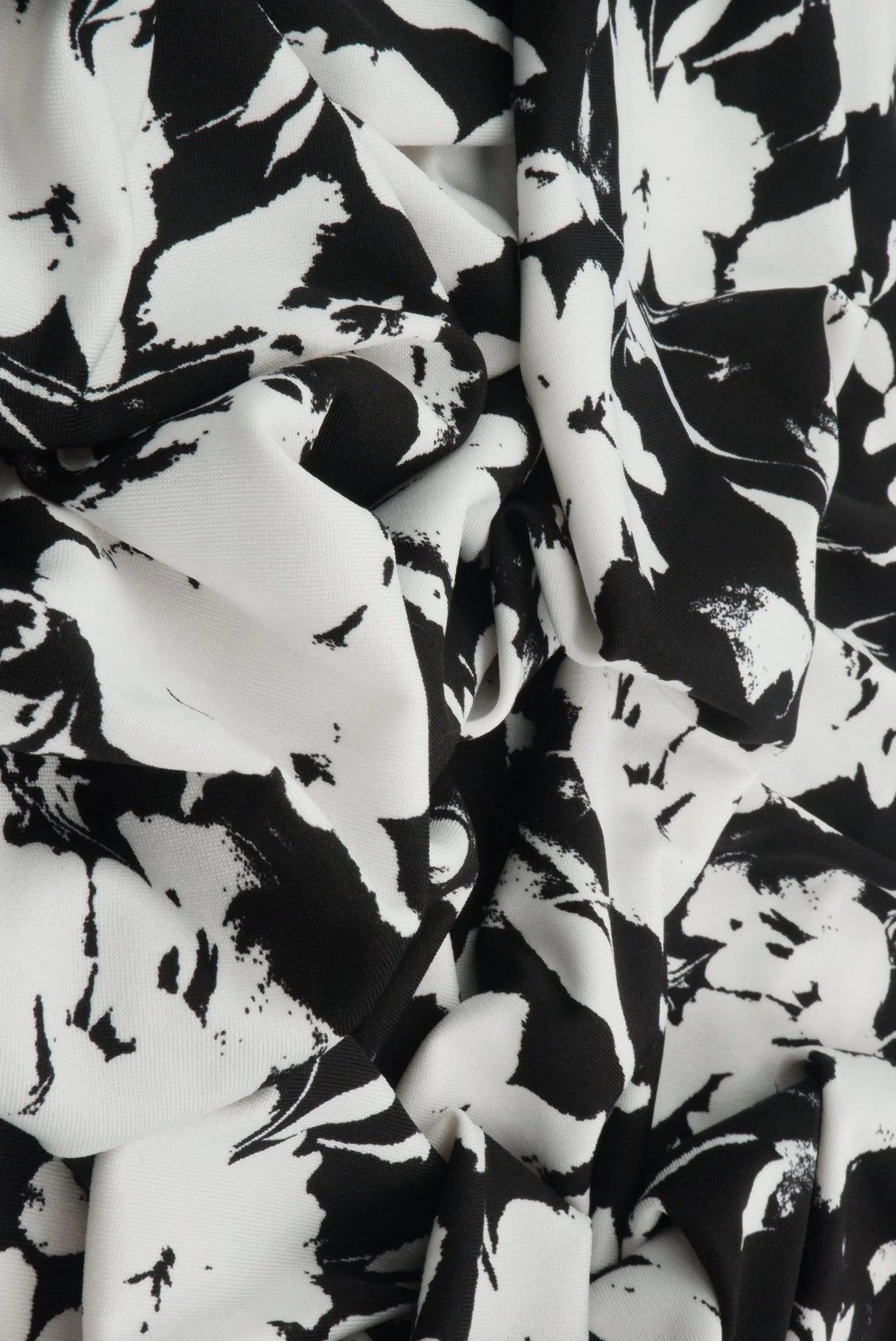 DTY Flower Print Knit Fabric 58/60" Wide