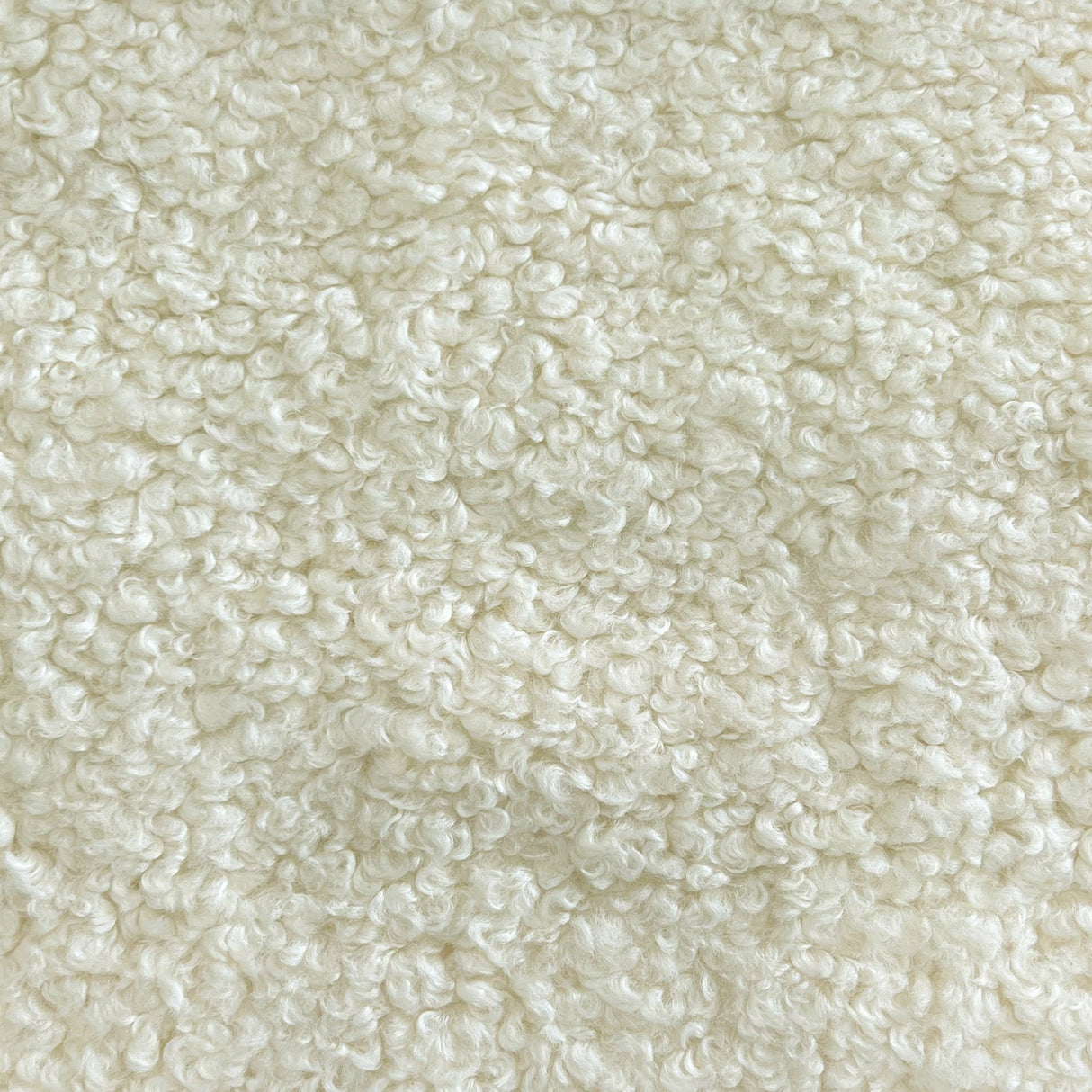 Kova Sherpa Boucle Polyester Fabric - Teddy Sherpa Textured, 58" Width (1 Yard)