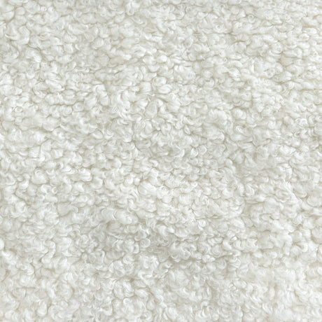 Kova Sherpa Boucle Polyester Fabric - Teddy Sherpa Textured, 58" Width (1 Yard)