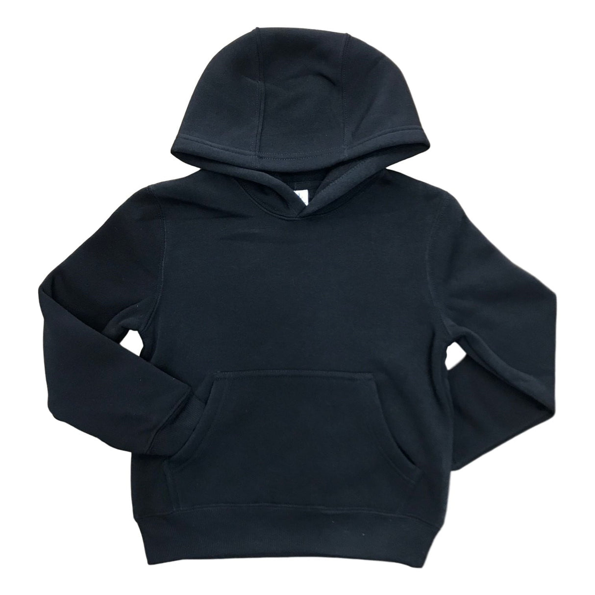 Fleece Hoodie - Fleece Fabric - Navy, Burgundy, D.Grey, Plum, L.Grey, Black, Pullover, Hooded, Boys Uniform (Multiple Sizes)
