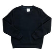 Fleece Crew Neck Fleece Fabric - Black, Navy, Light Grey, Dark Grey, Solid, Crew Neck, Sizes 4/5-16