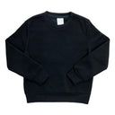 Fleece Crew Neck Fleece Fabric - Black, Navy, Light Grey, Dark Grey, Solid, Crew Neck, Sizes 4/5-16