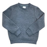 Fleece Crew Neck Fleece Fabric - Light Grey, Burgundy, Navy, Dark Grey, Black, Crew Neck, Boys Uniform (1 Piece)