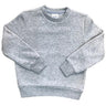 Fleece Crew Neck Fleece Fabric - Dark Grey, Navy, Light Grey, Black, Crew Neck, Boys Jackets And Coats (1 Piece)