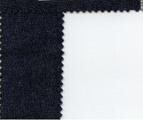Japanese Selvedge Denim Fabric 8.5oz Indigo Gray Natural