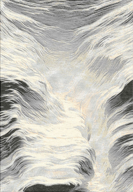 Color-Shift Foldable Flat Weave Area Rug Polypropylene Polyester Fabric - Shifting Hues Design, Indoor Outdoor, KV67, 7'9" X 10'2" (1 Unit)