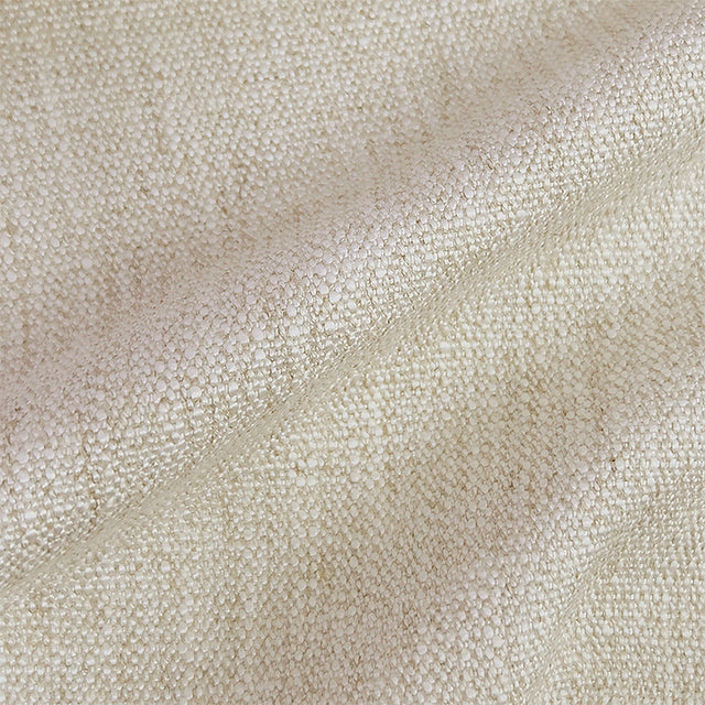 Kyle Linen Blend Fabric - Natural Solid, 55" Width (1 Yard)