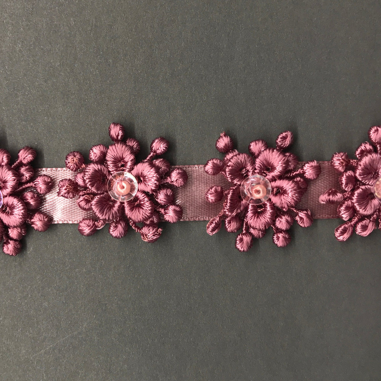 Beaded 3D Guipure Floral Lace Trimming