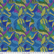 Quilting Cotton Floral Acanthus Cobalt Kaffe Fassett x Morris & Co.