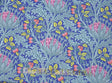 Quilting Cotton Kaffe Fassett x The Original Morris & Co. Floral Artichoke Blue 100% Cotton