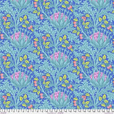 Quilting Cotton Kaffe Fassett x The Original Morris & Co. Floral Artichoke Blue 100% Cotton