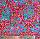 Quilting Cotton Kaffe Fassett x Morris & Co. Floral Blackthorn Brown 100% Cotton