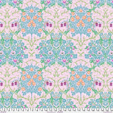 Quilting Cotton Kaffe Fassett x Morris & Co. Floral Blackthorn Pink