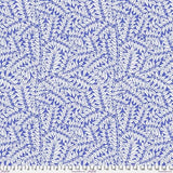 Quilting Cotton Floral Branches Blue Kaffe Fassett x The Original Morris & Co.