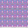 Quilting Cotton Kaffe Fassett x Morris & Co. Floral Granada Purple