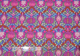 Quilting Cotton Kaffe Fassett x Morris & Co. Floral Granada Purple