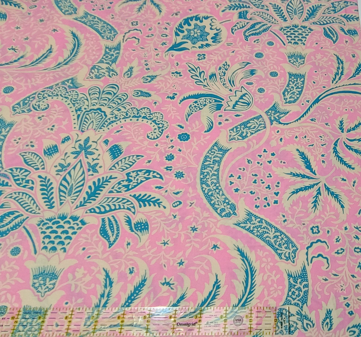 Quilting Cotton Kaffe Fassett x Morris & Co. Floral Indian Opera