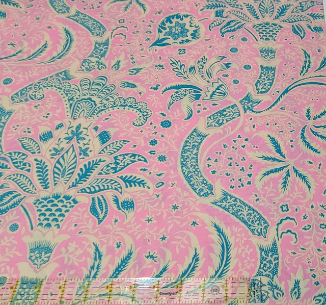 Quilting Cotton Kaffe Fassett x Morris & Co. Floral Indian Opera