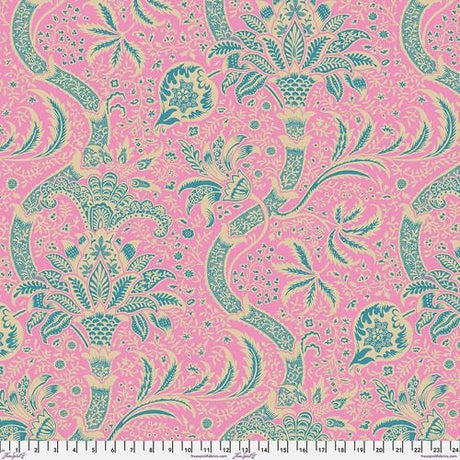 Quilting Cotton Kaffe Fassett x Morris & Co. Floral Indian Opera