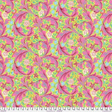 Quilting Cotton Kaffe Fassett x The Original Morris & Co. Floral Leicester Cobalt
