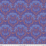Quilting Cotton Kaffe Fassett x The Original Morris & Co. Floral Michaelmas Daisy Cobalt