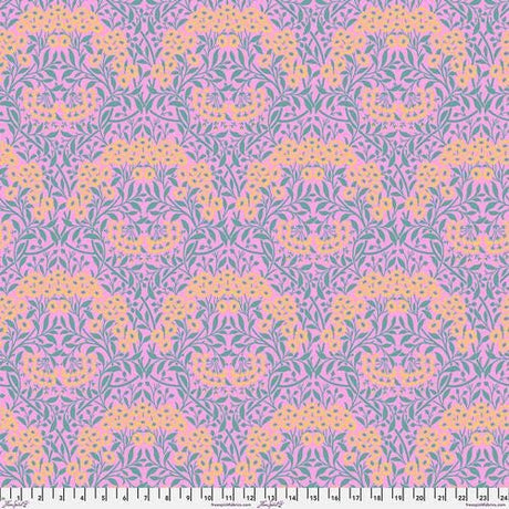 Quilting Cotton Kaffe Fassett x The Original Morris & Co. Michaelmas Daisy Pink Floral