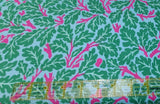 Quilting Cotton Kaffe Fassett x The Original Morris & Co. Floral Oak Turquoise