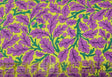 Quilting Cotton Kaffe Fassett x Morris & Co. Floral Oak Violet
