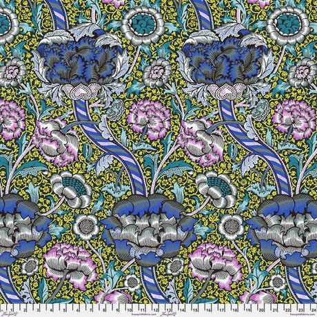 Quilting Cotton Kaffe Fassett x Morris & Co. Floral Wandle Contrast
